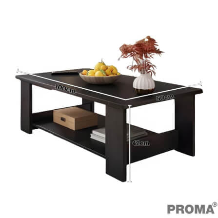 โต๊ะกลาง PROMA-CTB-62-04 100 ซม. สีดำ_2
