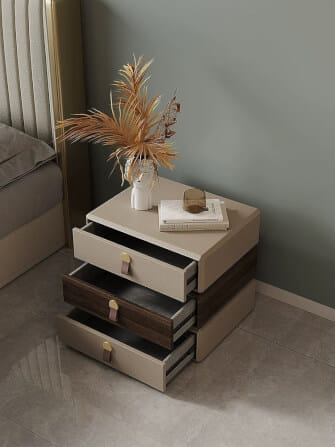 ตู้ข้างเตียง ARTISTRY HOUSE AHBS009 3 ชั้น หมุนได้ 360 องศา_2