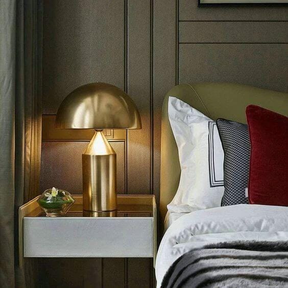 โคมไฟตั้งโต๊ะ Artistry house AHL001 25x35 ซม.สีทอง