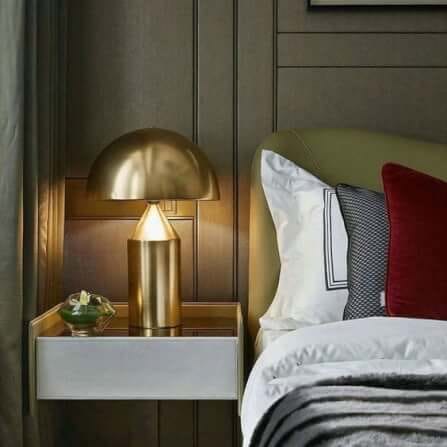โคมไฟตั้งโต๊ะ Artistry house AHL001 25x35 ซม.สีทอง_7
