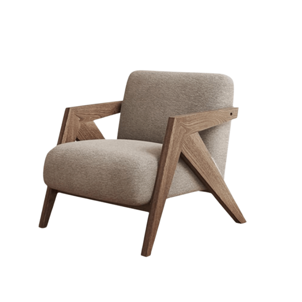 เก้าอี้โซฟา COZYBROWN TP1299 สีเทา 63x83x77cm. 
