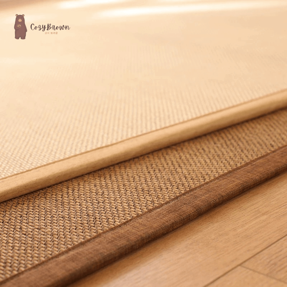 เสื่อทาทามิ COZYBROWN TP0337-04 สีน้ำตาลเข้ม 130x200 ซม.