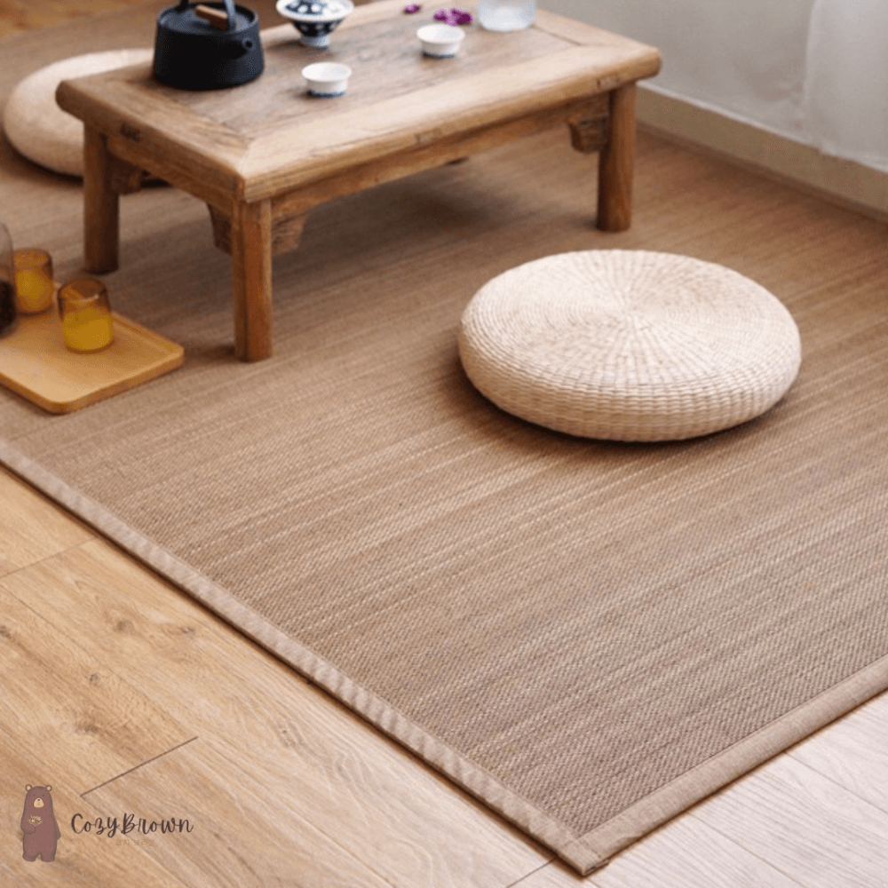 เสื่อทาทามิ COZYBROWN TP0337-04 สีน้ำตาลเข้ม 130x200 ซม.