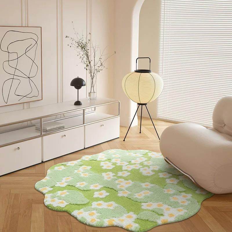 พรม COZYBROWN TP1392-01 100X100 ซม. สีเขียว