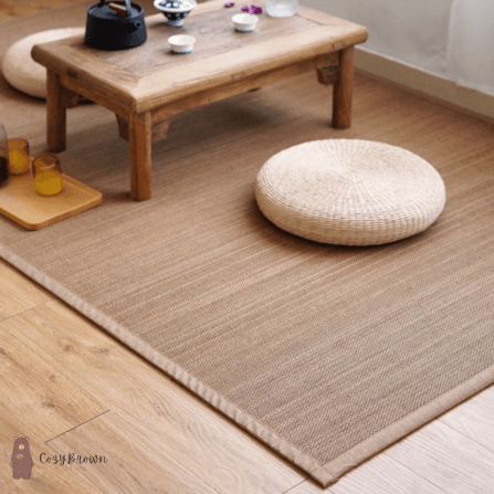 เสื่อทาทามิ COZYBROWN TP0337-04 สีน้ำตาลเข้ม 130x200 ซม._8