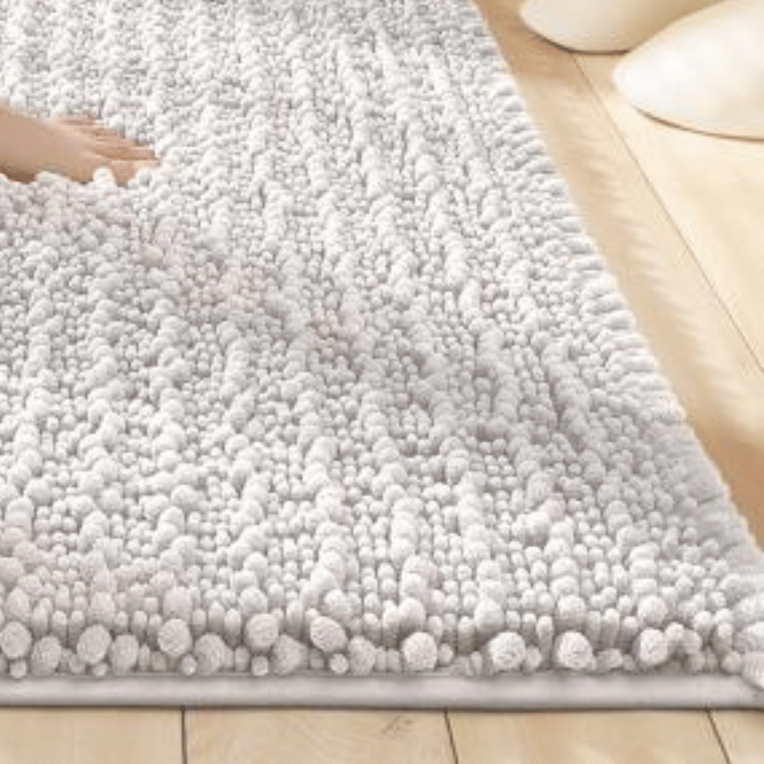พรม MJHOMEDESIGNS DOORMAT CARPET 48 ขนาด 50 X 80 ซม. ขาว_1