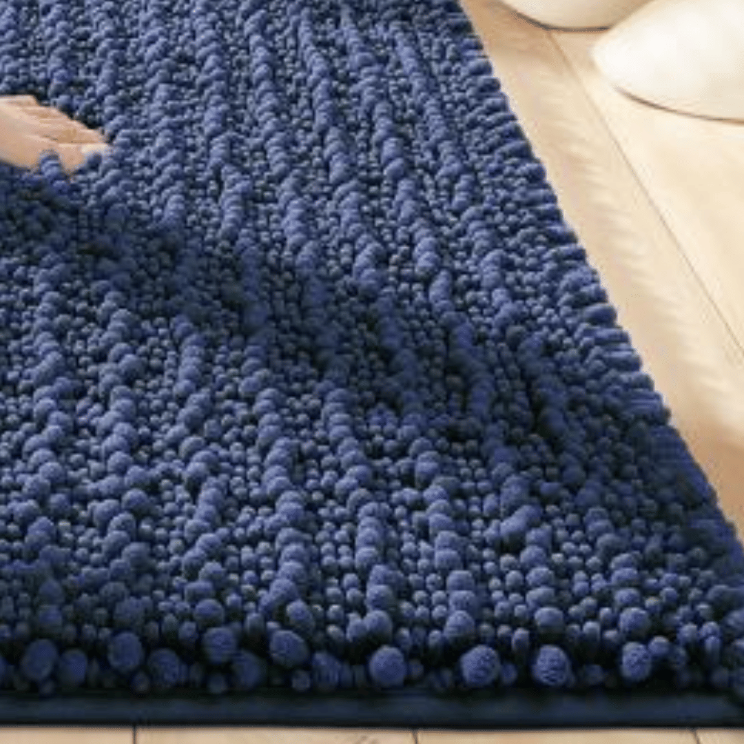 พรม MJHOMEDESIGNS DOORMAT CARPET 48 ขนาด 50 X 80 ซม. น้ำเงิน_1