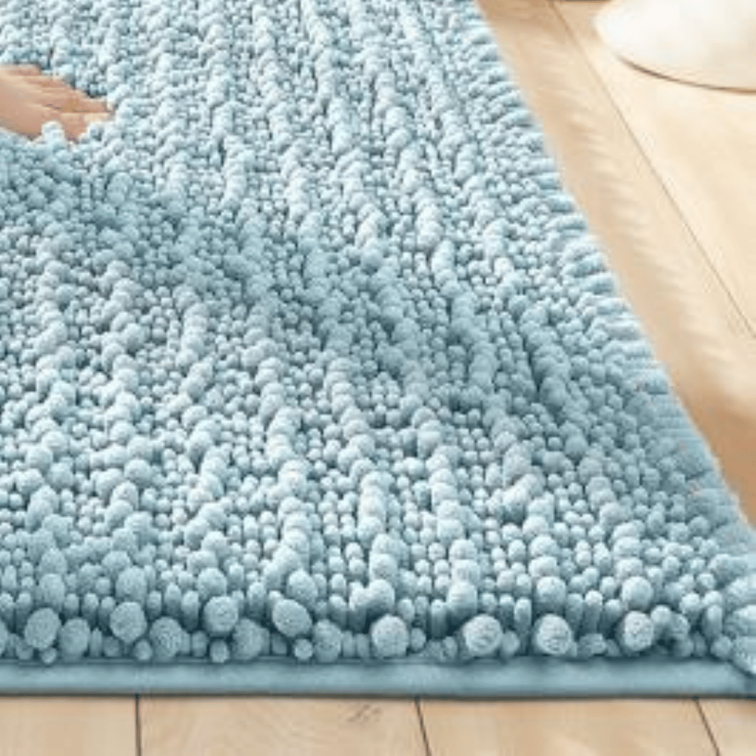 พรม MJHOMEDESIGNS DOORMAT CARPET 48 ขนาด 50 X 80 ซม. ฟ้า_1