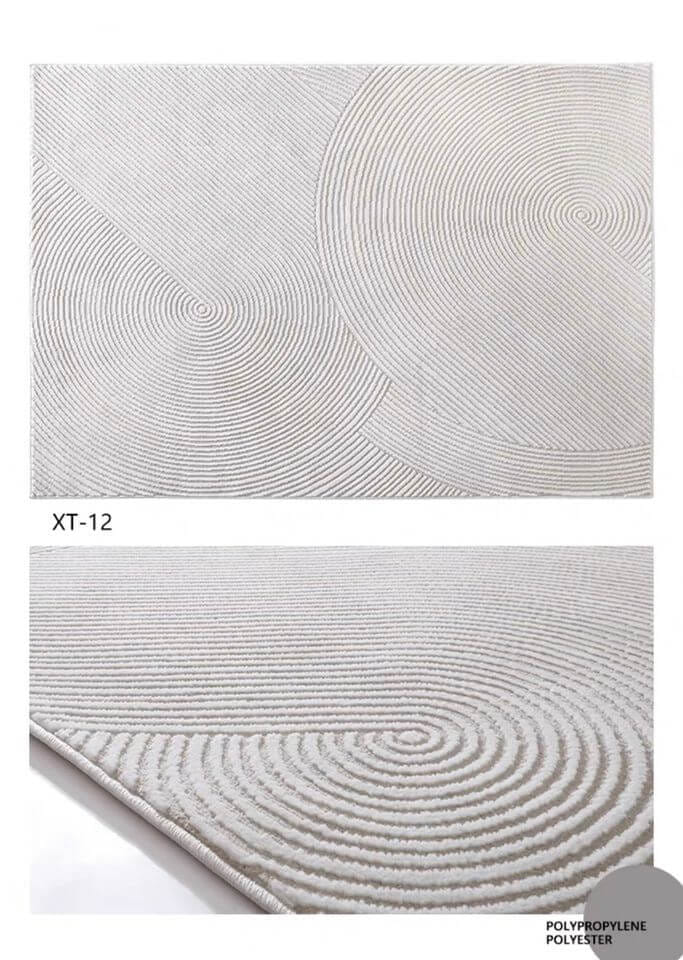 พรม MJHOMEDESIGNS PREMIUM CARPET XT-12 ขนาด 160 X 230 ซม. เทา
