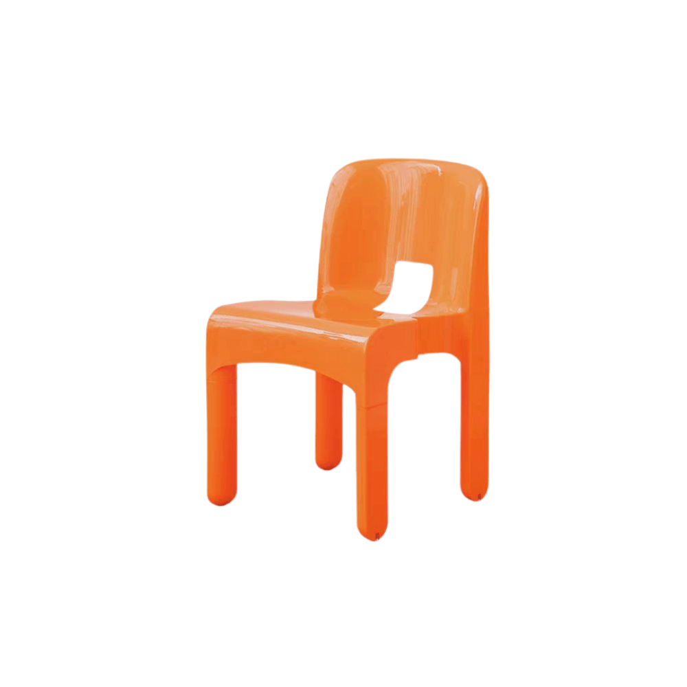 เก้าอี้อเนกประสงค์ MJhomedesigns CH217 สีส้ม L42xW43xH71cm