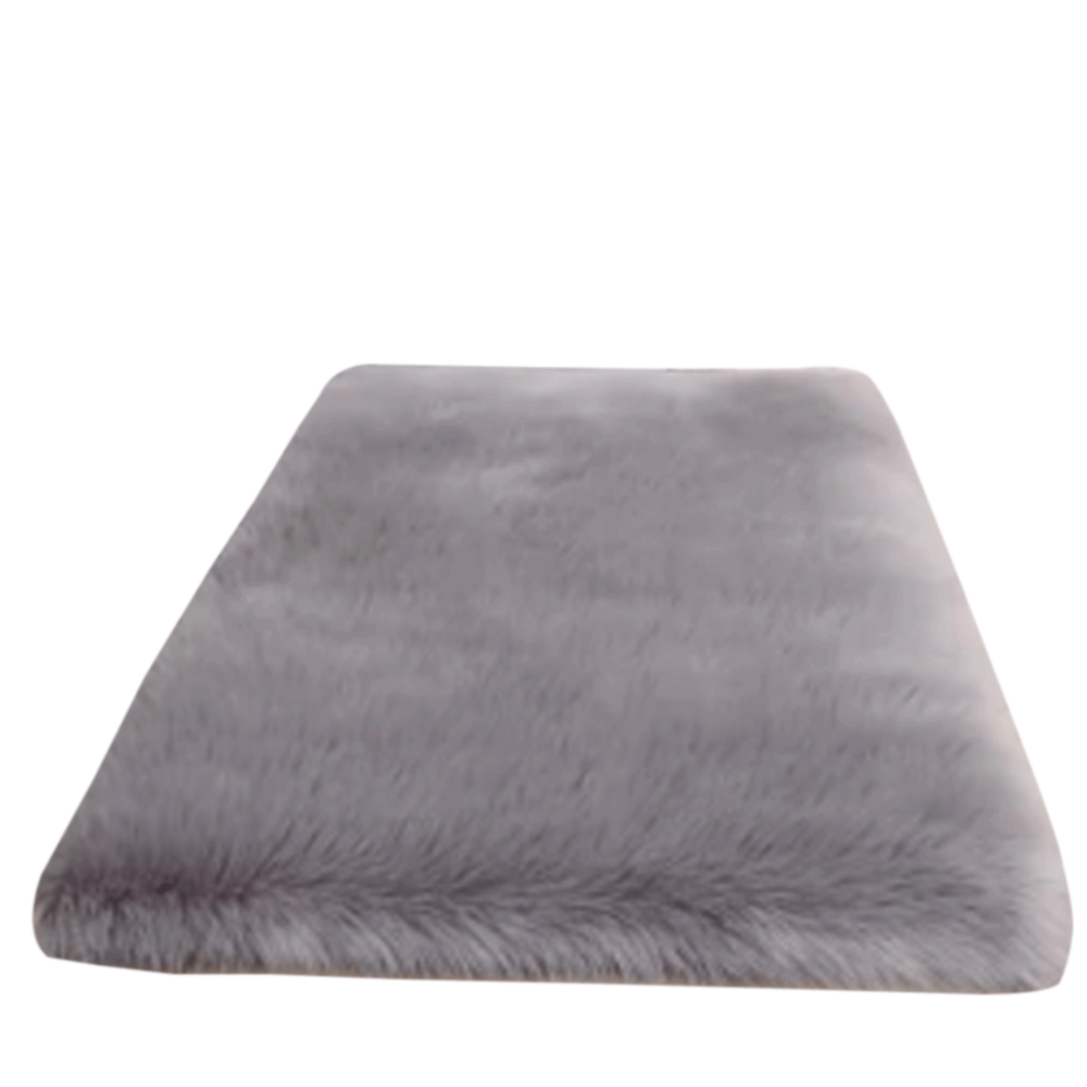 พรม MJHOMEDESIGNS BEDSIDE CARPET 63 ขนาด 60 X 120 ซม. เทา