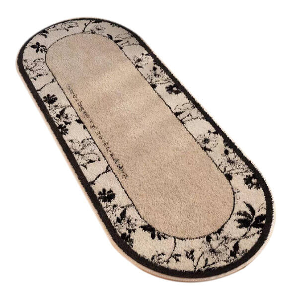 พรม MJHOMEDESIGNS BEDSIDE CARPET 77 ขนาด 80*160 ซม. น้ำตาล