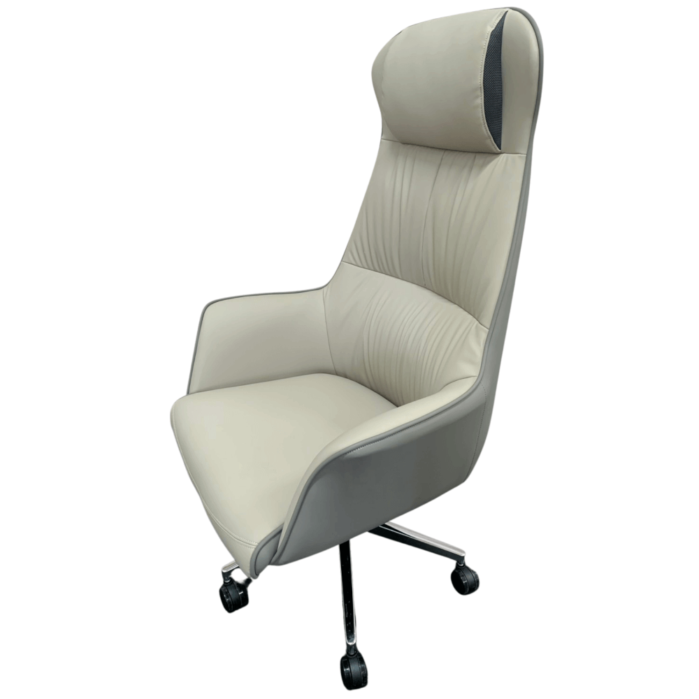 เก้าอี้ผู้บริหาร MJHOMEDESIGNS CH679 สีเทา  L56XW49XH123 CM