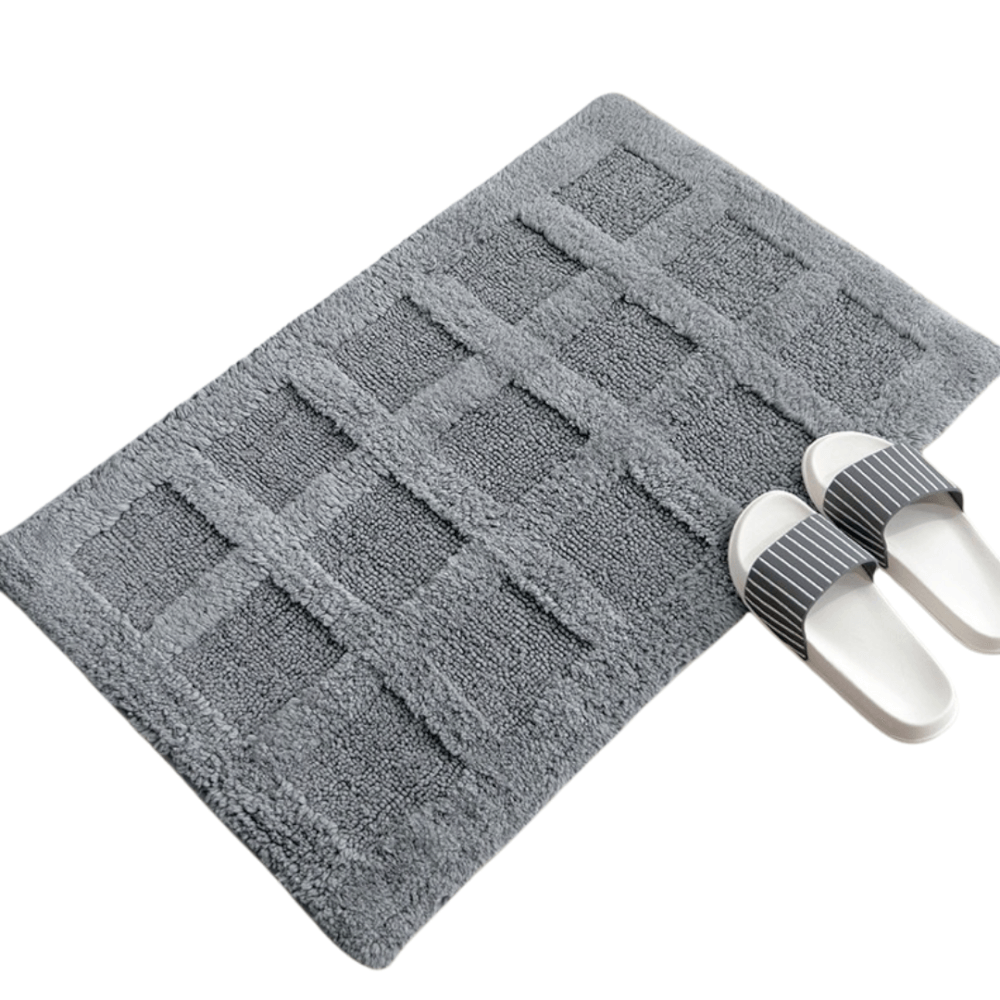 พรม MJHOMEDESIGNS DOORMAT CARPET 04 ขนาด 40*60 CM เทา