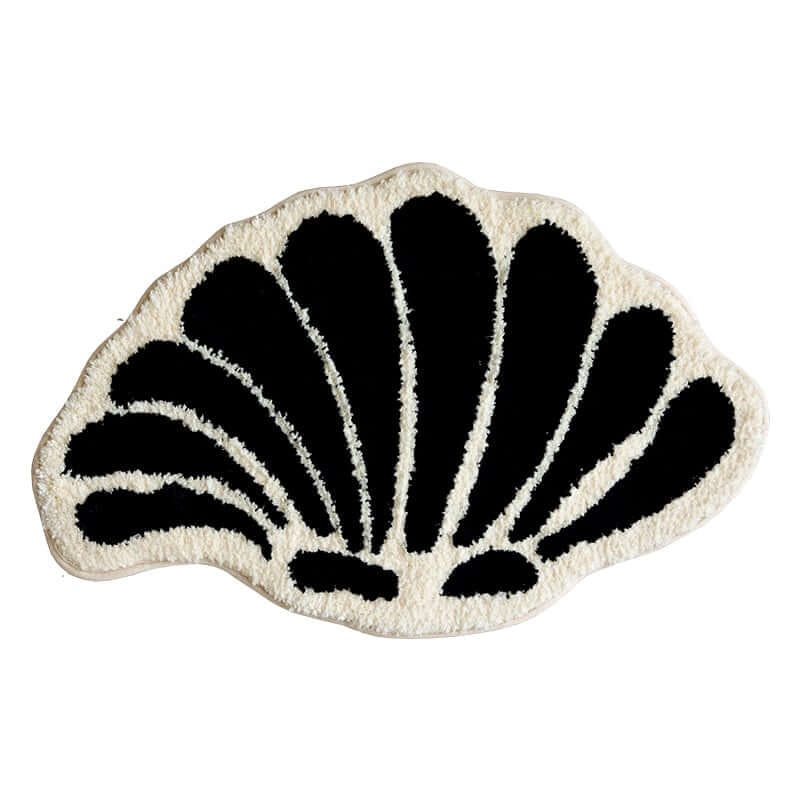 พรม MJHOMEDESIGNS DOORMAT CARPET 06 ขนาด 70*100 CM ดำ-ขาว