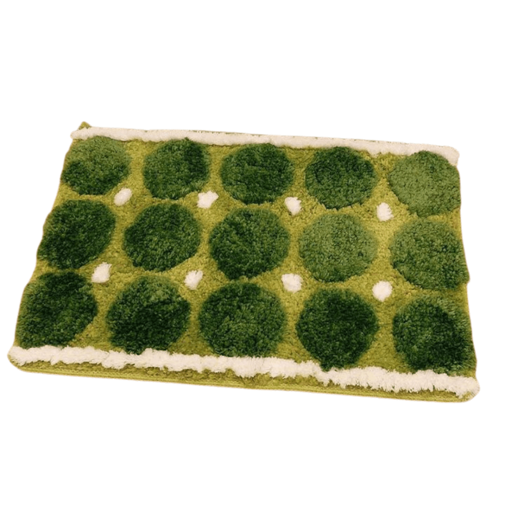 พรม MJHOMEDESIG DOORMAT CARPET 13 ขนาด 40*60 CM เขียว
