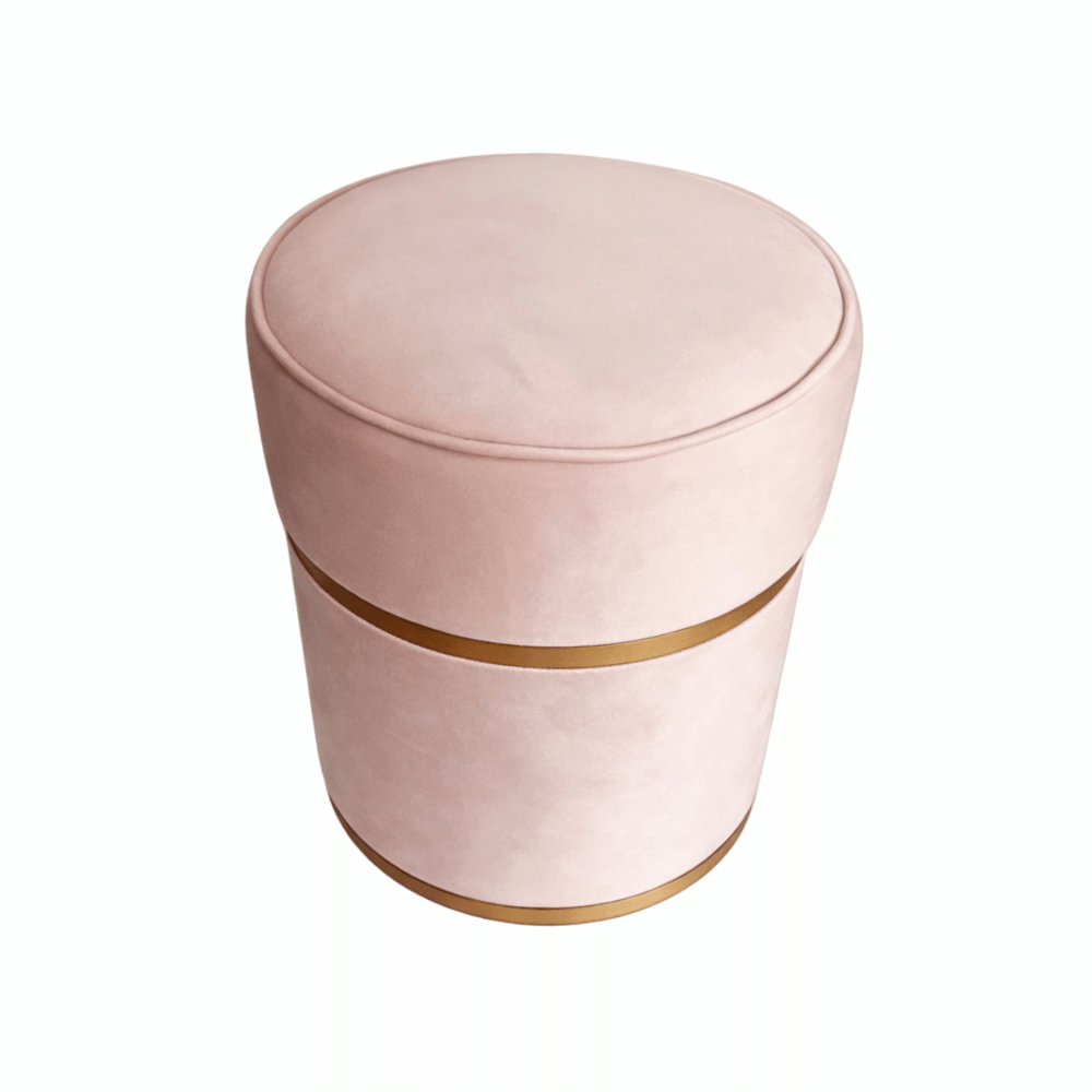 สตูล MJHOMEDESIGNS CH526 สีครีม L34XH44 CM