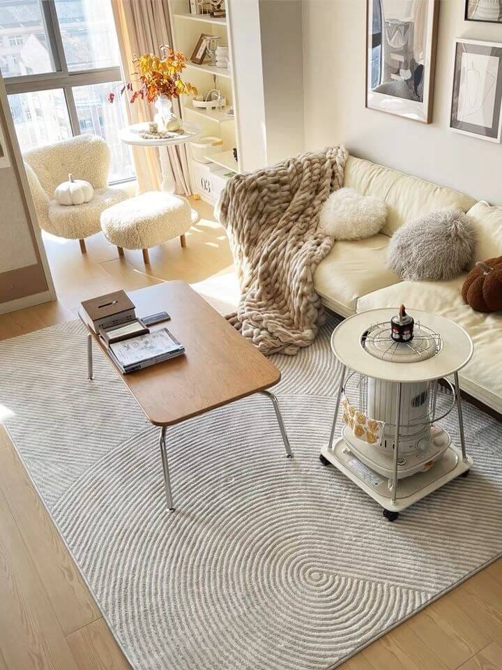 พรม MJHOMEDESIGNS PREMIUM CARPET XT-12 ขนาด 160 X 230 ซม. เทา