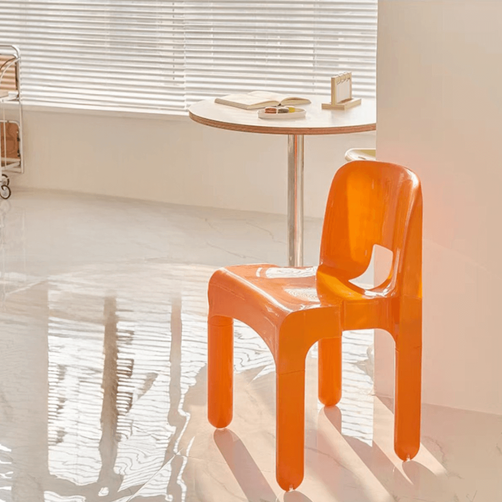 เก้าอี้อเนกประสงค์ MJhomedesigns CH217 สีส้ม L42xW43xH71cm