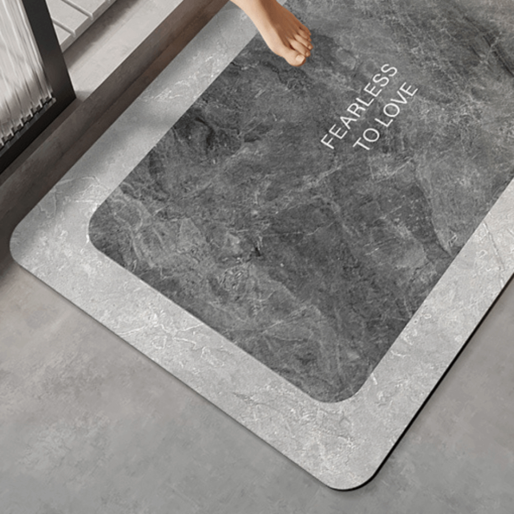 พรม MJHOMEDESIGNSDOORMAT CARPET 12 ขนาด 40*60 CM เทา