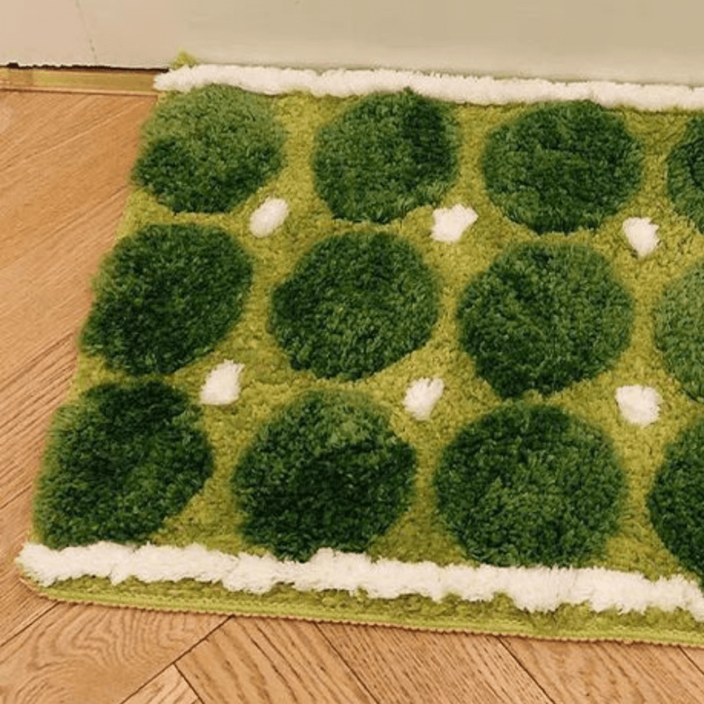 พรม MJHOMEDESIG DOORMAT CARPET 13 ขนาด 40*60 CM เขียว