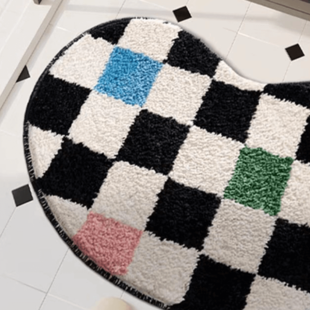 พรม MJHOMEDESIGNS DOORMAT CARPET 15 ขนาด 40*60 CM ดำ