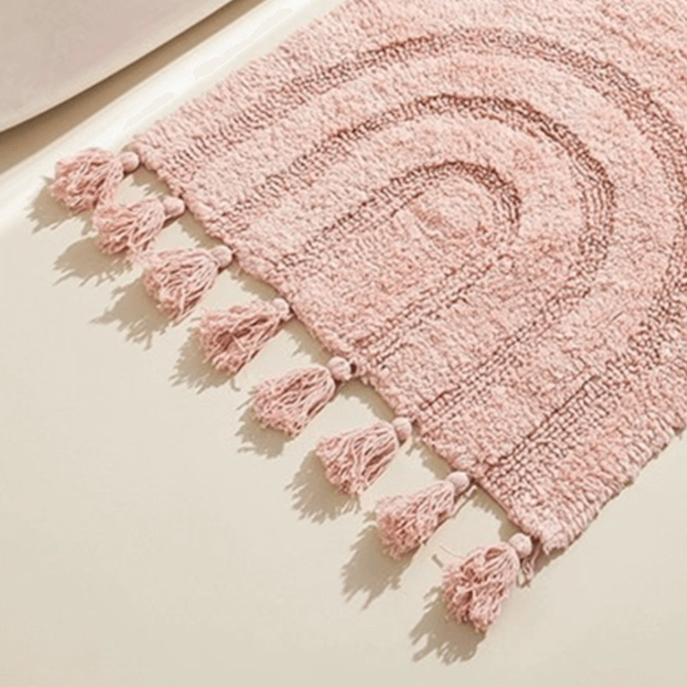 พรม MJHOMEDESIGNS DOORMAT CARPET 35 ขนาด 50*80 CM ชมพู