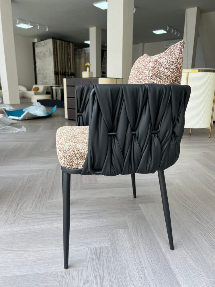 เก้าอี้ MJHOMEDESIGNS CH731 สีน้ำตาล  L50XW55XH70 CM
