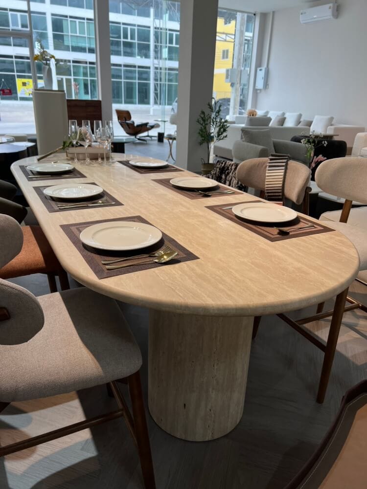 โต๊ะทานข้าว MJHOMEDESIGNS TB1431 L240XW100XH75 CM