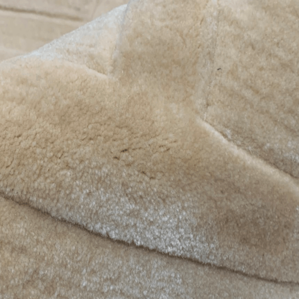 พรม MJHOMEDESIGNS WOOL + ICE SILK ขนาด 160 X 230 ซม. น้ำตาล