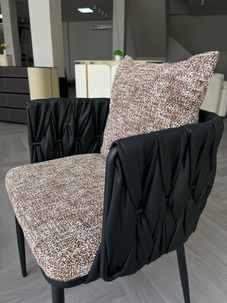 เก้าอี้ MJHOMEDESIGNS CH731 สีน้ำตาล  L50XW55XH70 CM