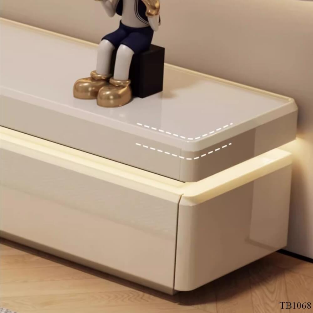 ตู้วางทีวี MJHOMEDESIGNS TB1068 สีขาว L200XW34XH35 CM