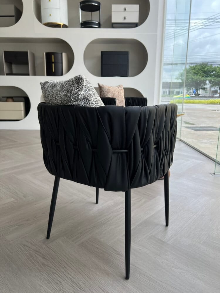 เก้าอี้ MJHOMEDESIGNS CH731 สีเทา  L50XW55XH70 CM