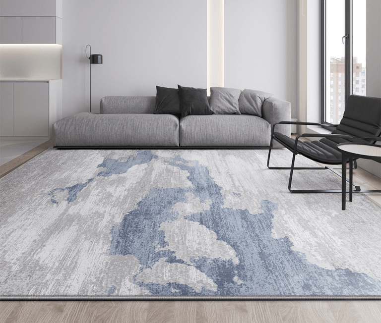 พรม MJHOMEDESIGNS VAIL SERIES ขนาด 160 X 230 ซม. สีเทาฟ้า_2