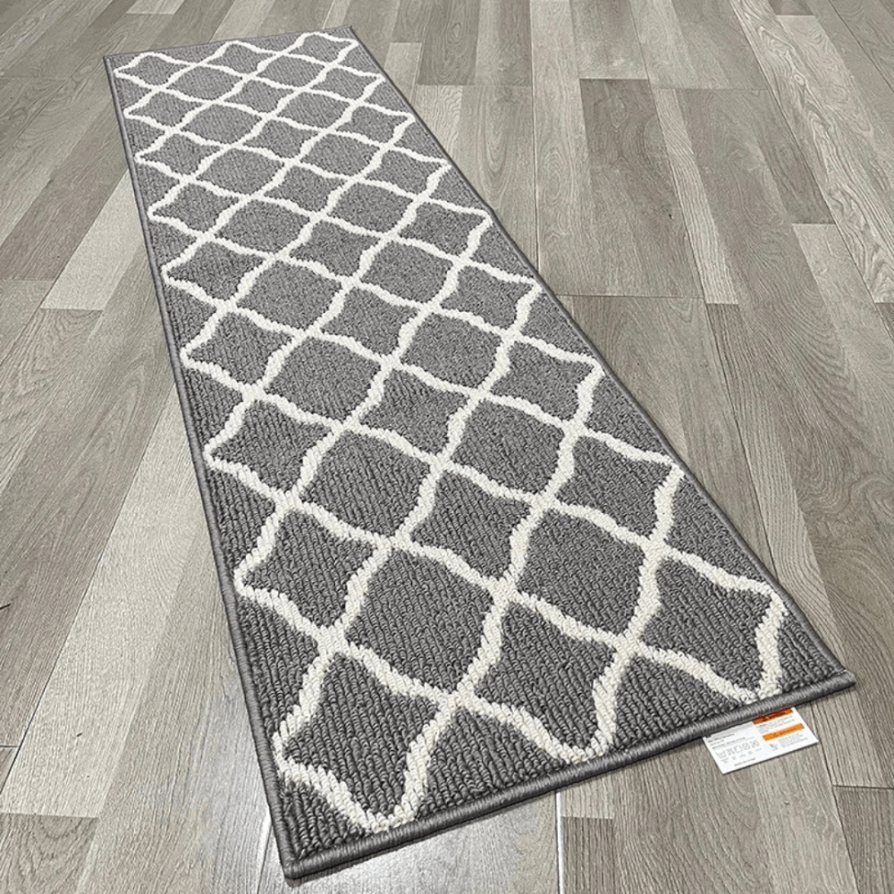 พรม MJHOMEDESIGNS DOORMAT CARPET 24  ขนาด 45 X 150 CM เทา