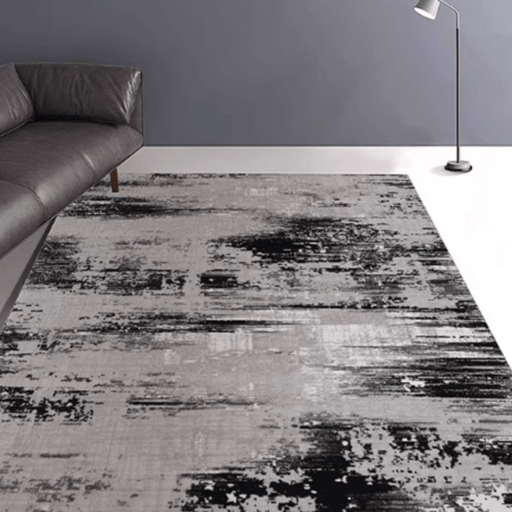 พรม MJHOMEDESIGNS HGR-18 SERIES ขนาด 160 X 230 ซม. เทา