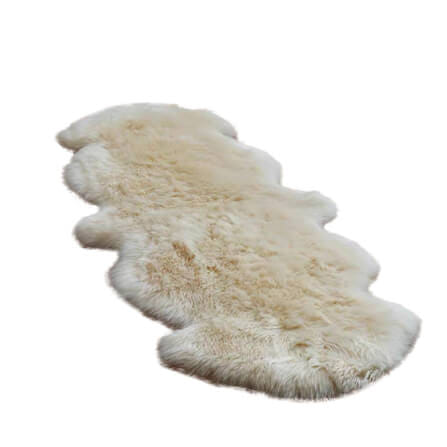 พรม MJHOMEDESIGNS BEDSIDE CARPET 71 ขนาด 65*130 ซม. น้ำตาล NO.3_0