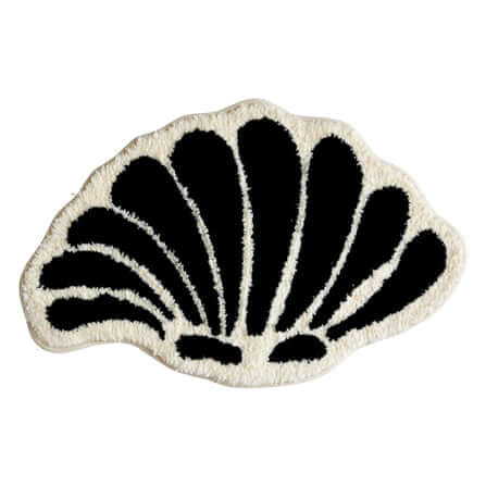 พรม MJHOMEDESIGNS DOORMAT CARPET 06 ขนาด 70*100 CM ดำ-ขาว_0