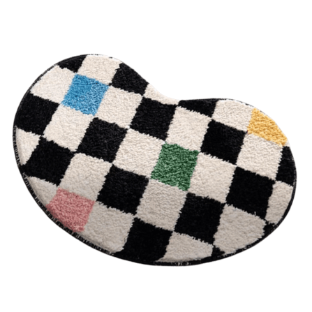 พรม MJHOMEDESIGNS DOORMAT CARPET 15 ขนาด 40*60 CM ดำ_0