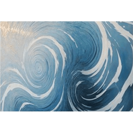 พรม MJHOMEDESIGNS ABYSSAL SWIRL SERIES ขนาด 120 X 180 ซม. น้ำเงิน_0