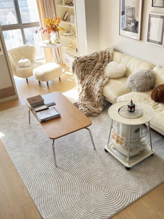 พรม MJHOMEDESIGNS PREMIUM CARPET XT-12 ขนาด 160 X 230 ซม. เทา_1