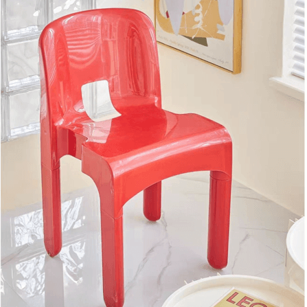 เก้าอี้อเนกประสงค์ MJhomedesigns CH217 สีแดง L42xW43xH71cm_1