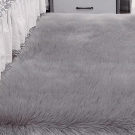 พรม MJHOMEDESIGNS BEDSIDE CARPET 63 ขนาด 60 X 120 ซม. เทา_1