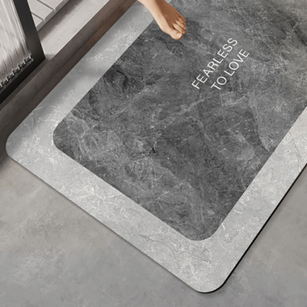 พรม MJHOMEDESIGNSDOORMAT CARPET 12 ขนาด 40*60 CM เทา_1
