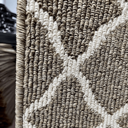 พรม MJHOMEDESIGNS DOORMAT CARPET 24  ขนาด 45 X 150 CM น้ำตาล_1