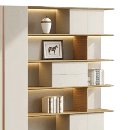 ตู้เก็บของ MJHOMEDESIGNS TB1070 สีเบจ L320XW40XH200 CM_1