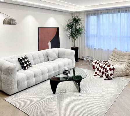 พรม MJHOMEDESIGNS PREMIUM CARPET XT-12 ขนาด 160 X 230 ซม. เทา_2