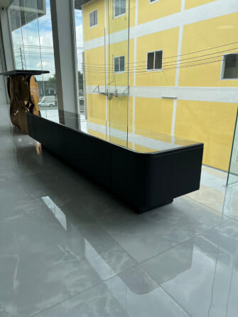 ตู้วางทีวี MJHOMEDESIGNS TB1394 สีดำ L200XW40XH40 CM_3