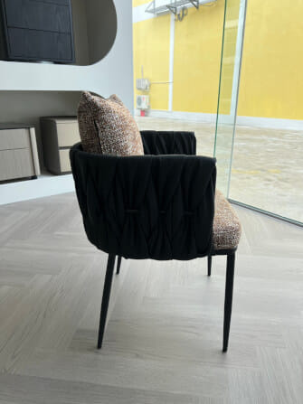 เก้าอี้ MJHOMEDESIGNS CH731 สีน้ำตาล  L50XW55XH70 CM_3