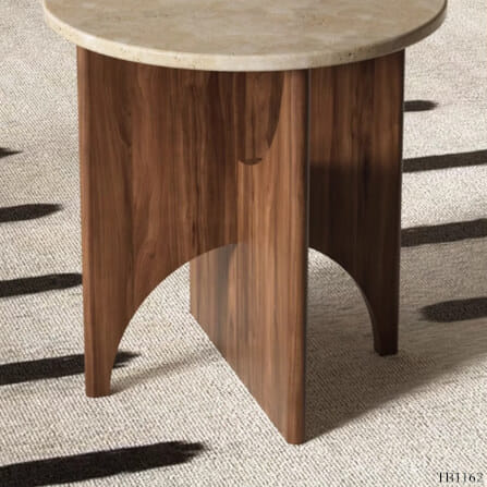 โต๊ะข้าง MJHOMEDESIGNS TB1162 สีน้ำตาล L50XH53 CM_3